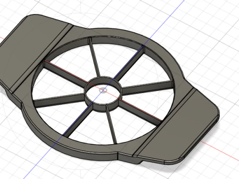 Apple Slicer 3D Model