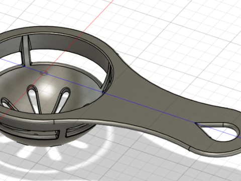 Egg Separator 3D Model