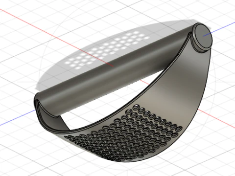 Garlic Press 3D Model