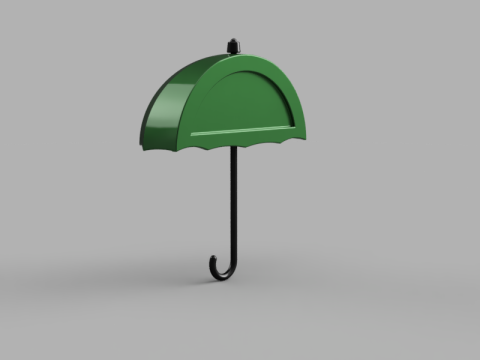 Umbrella Wall Hooks 3D मॉडल