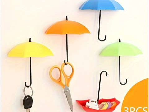 Umbrella Wall Hooks 3D मॉडल