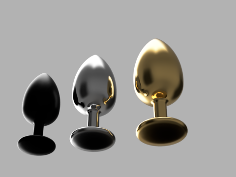 Back Plug Modelo 3D