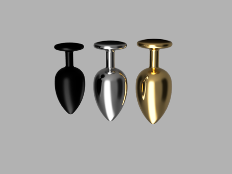 Back Plug 3D Model