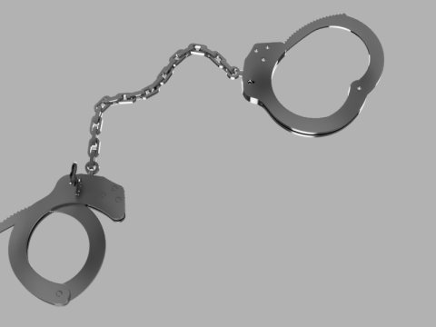 Handcuffs 3D Модель