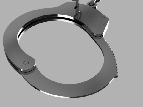 Handcuffs 3D मॉडल