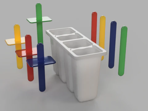 Popsicle Mold 3D Model