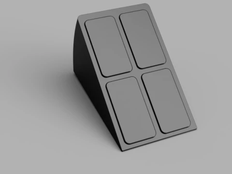 深蹲楔子 3D 模型