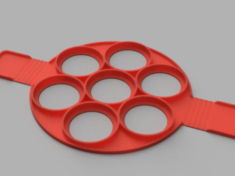 Силіконова форма для млинців 3D Модель