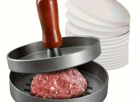 Burger Press 3D Model
