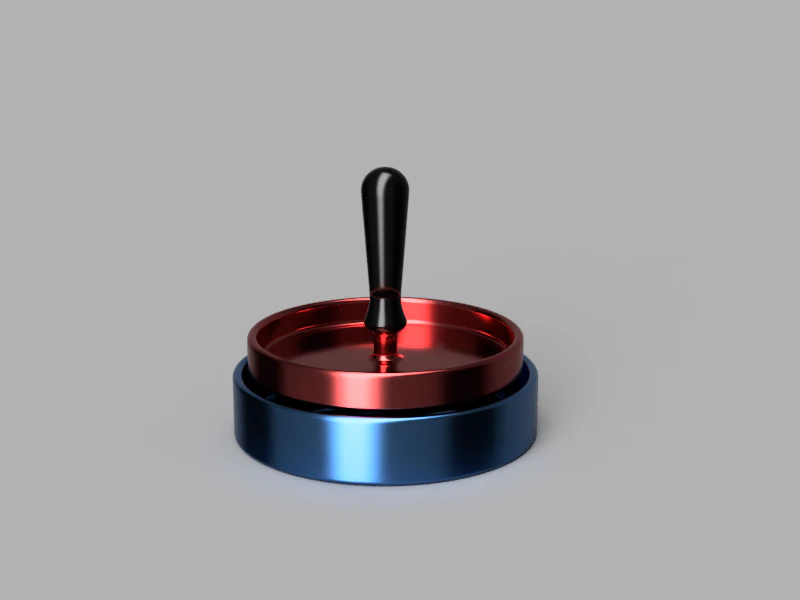 Burger Press 3D Model .c4d .max .obj .3ds .fbx .stl .blend 