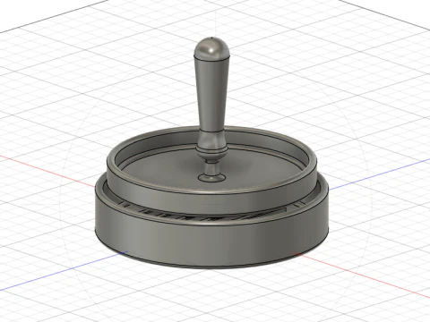 Burger Press 3D Model