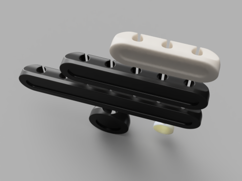 Cable Organizer Set 3Dモデル