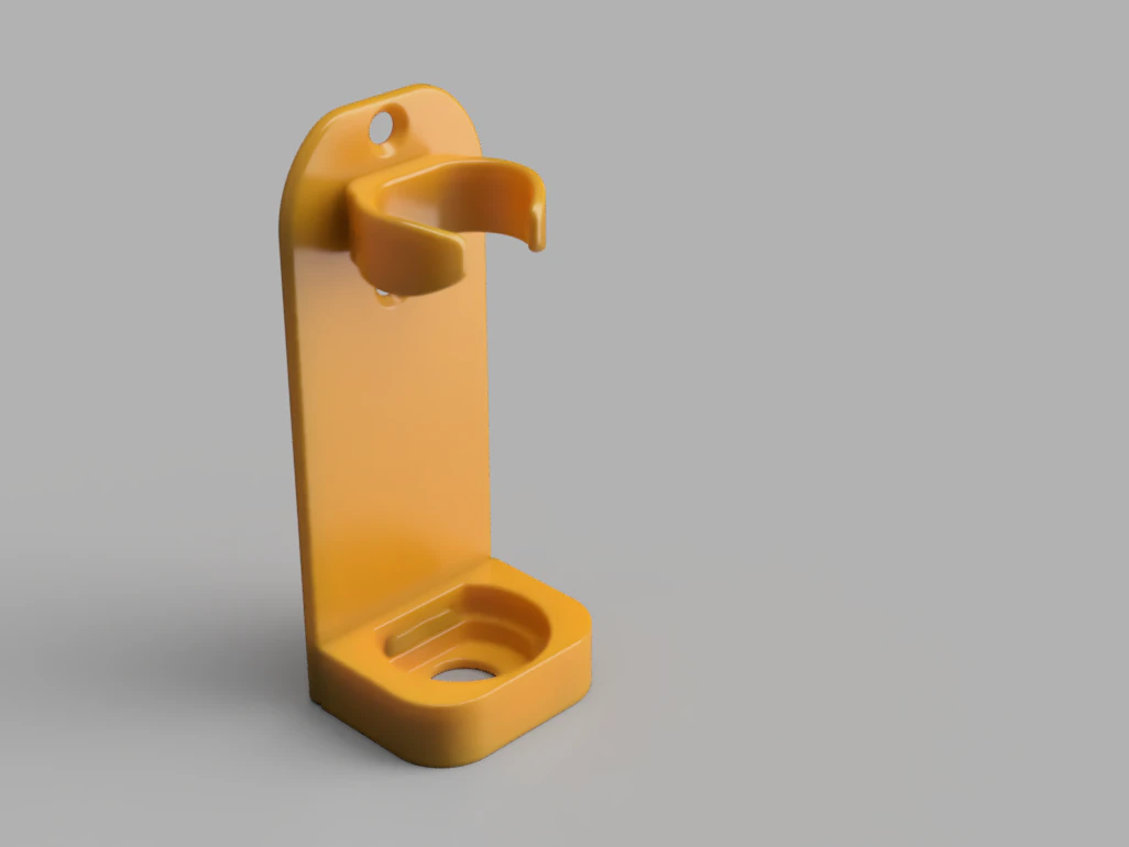 Electric Toothbrush Stand 3D Model .c4d .max .obj .3ds .fbx .stl .blend 