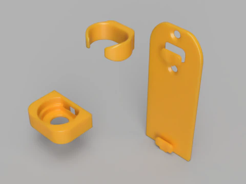Electric Toothbrush Stand 3D Model