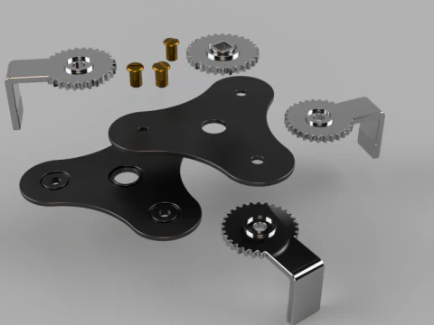 Universal Oil Filter Wrench 3D Model