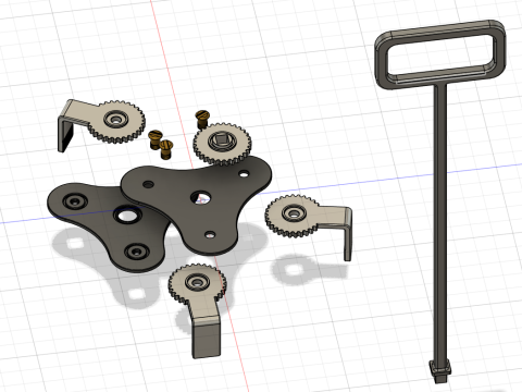 Universal Oil Filter Wrench 3D 모델