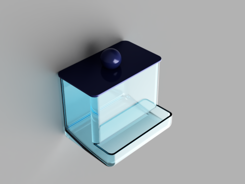 Cotton Swab Holder Modello 3D