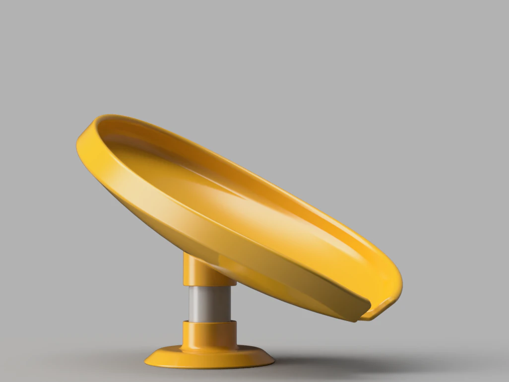 Soap Holder with Draining Feature 3D Model .c4d .max .obj .3ds .fbx .stl .blend
