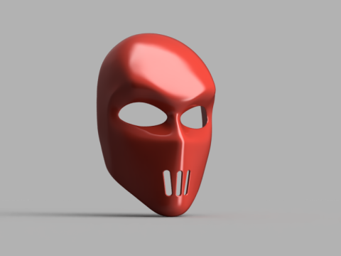 Futuristic Mask 3D 모델
