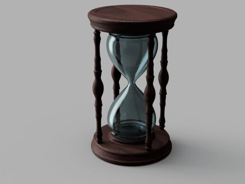 Clessidra Modello 3D .c4d .max .obj .3ds .fbx .stl .blend