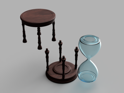 Hourglass 3D Model
