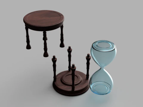 Clessidra Modello 3D