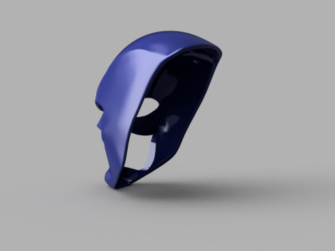 Captain America Mask Modello 3D