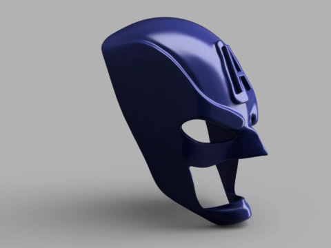 Captain America Mask 3D Model