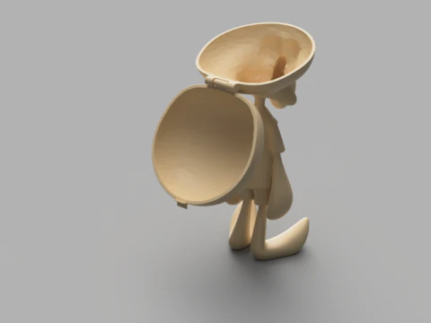 イカワード スポンジボブ ボックス 3Dモデル