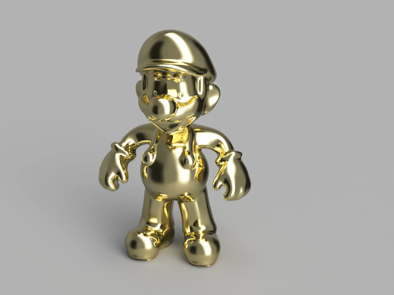 Mario Piggy Bank 3D Model .c4d .max .obj .3ds .fbx .stl .blend 