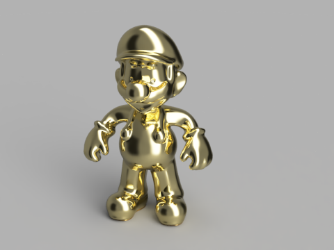 Mario Piggy Bank Modello 3D