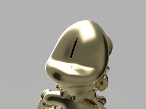 Mario Piggy Bank Model 3D