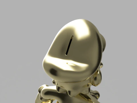 Mario Piggy Bank 3D Model