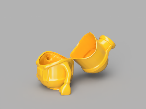 Minion Pen Holder 3D 模型
