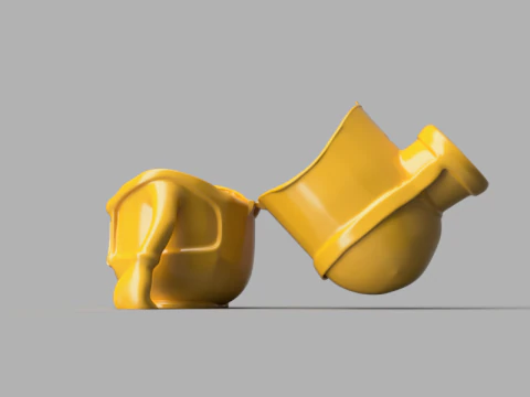 Minion Pen Holder 3D Model