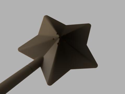 Star Shaped Salt or Pepper Shaker Model 3D