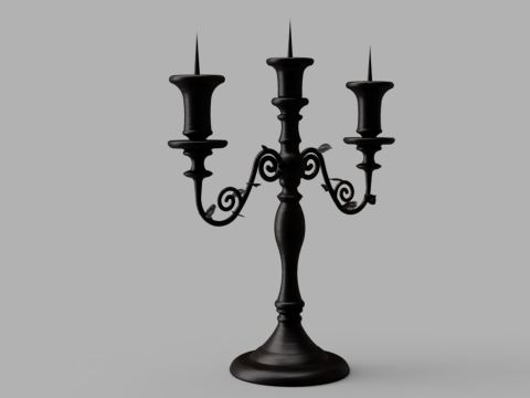 Candelabra 3Dモデル