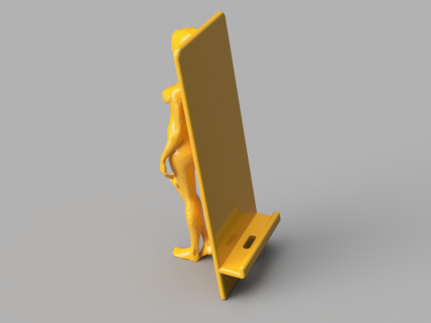 Woman-Shaped Phone Stand 3D Модель