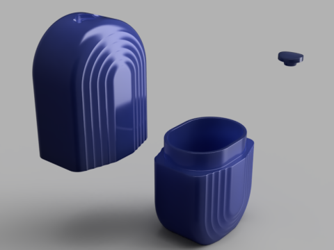 Face Massage Roller Mold 3D Model