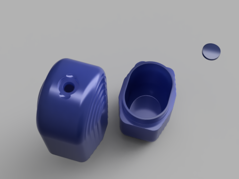 Face Massage Roller Mold 3D Model