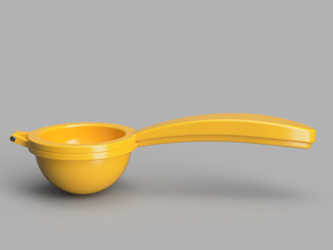 Manual Lemon Squeezer Model 3D
