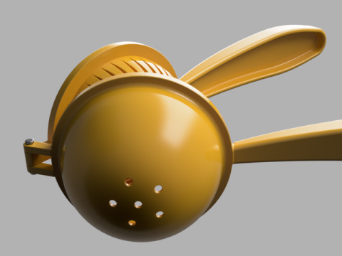 Manual Lemon Squeezer Model 3D