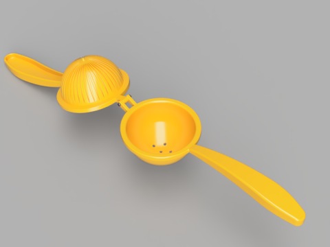 Manual Lemon Squeezer Model 3D