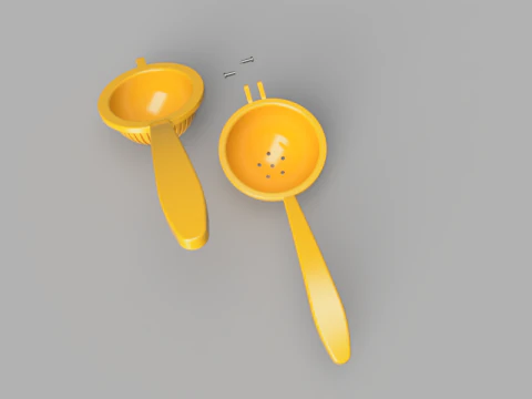 Manual Lemon Squeezer 3D Model