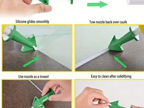 3-Piece Caulking Nozzle Set 3D मॉडल