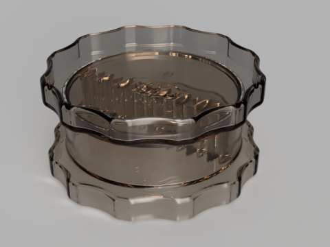 Garlic Grinder 3D Model