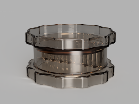 Garlic Grinder 3D Model