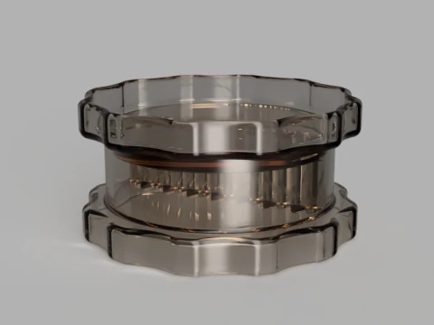 Garlic Grinder 3D Model