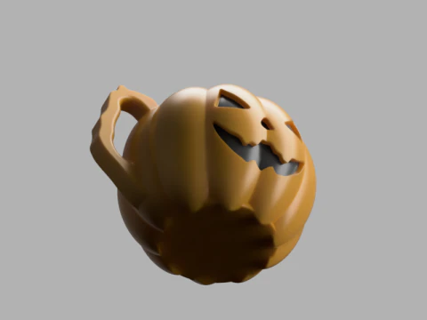 Halloween Mug 3D Model