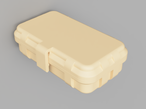 Compact Storage Case 3D Model